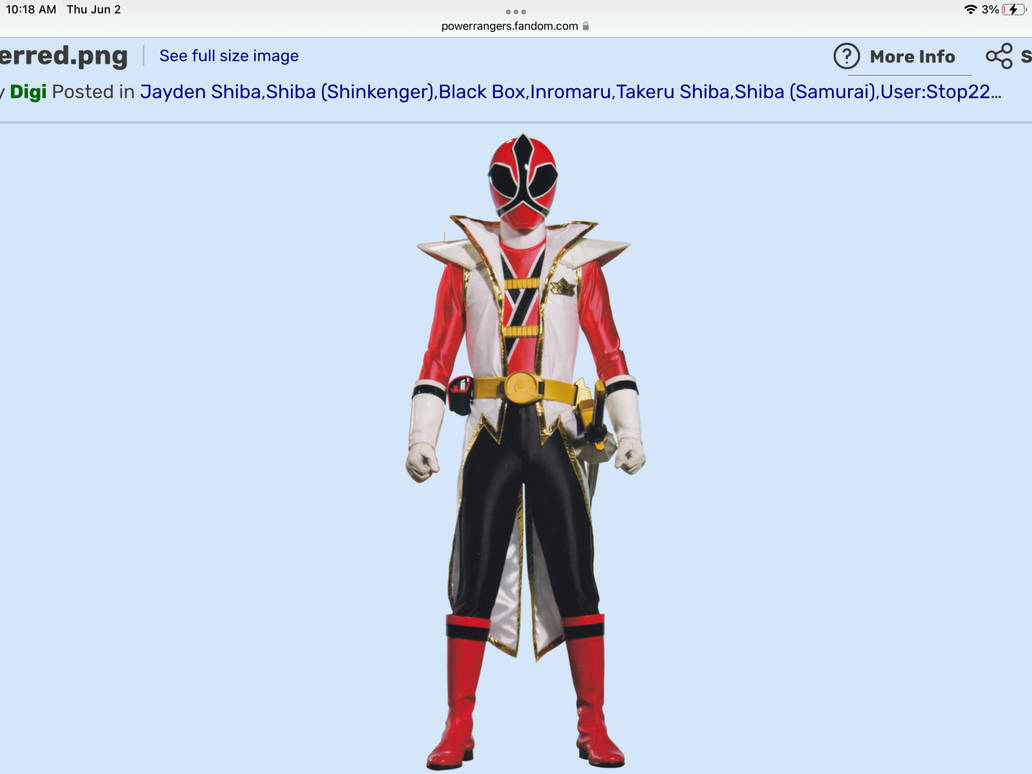 Super red samurai ranger by thesavagewendigo678 on DeviantArt