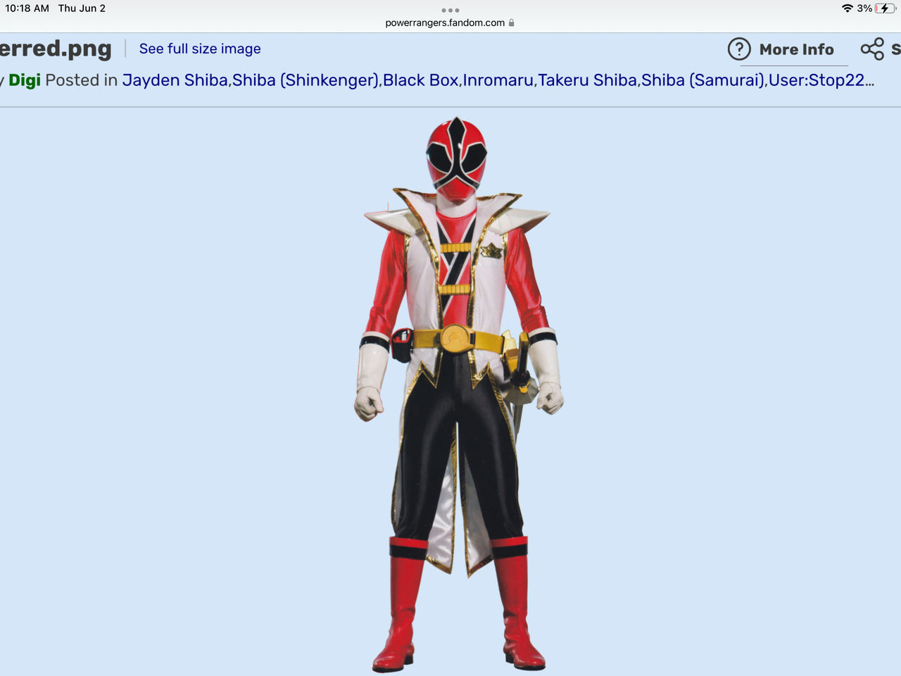 Super red samurai ranger by thesavagewendigo678 on DeviantArt