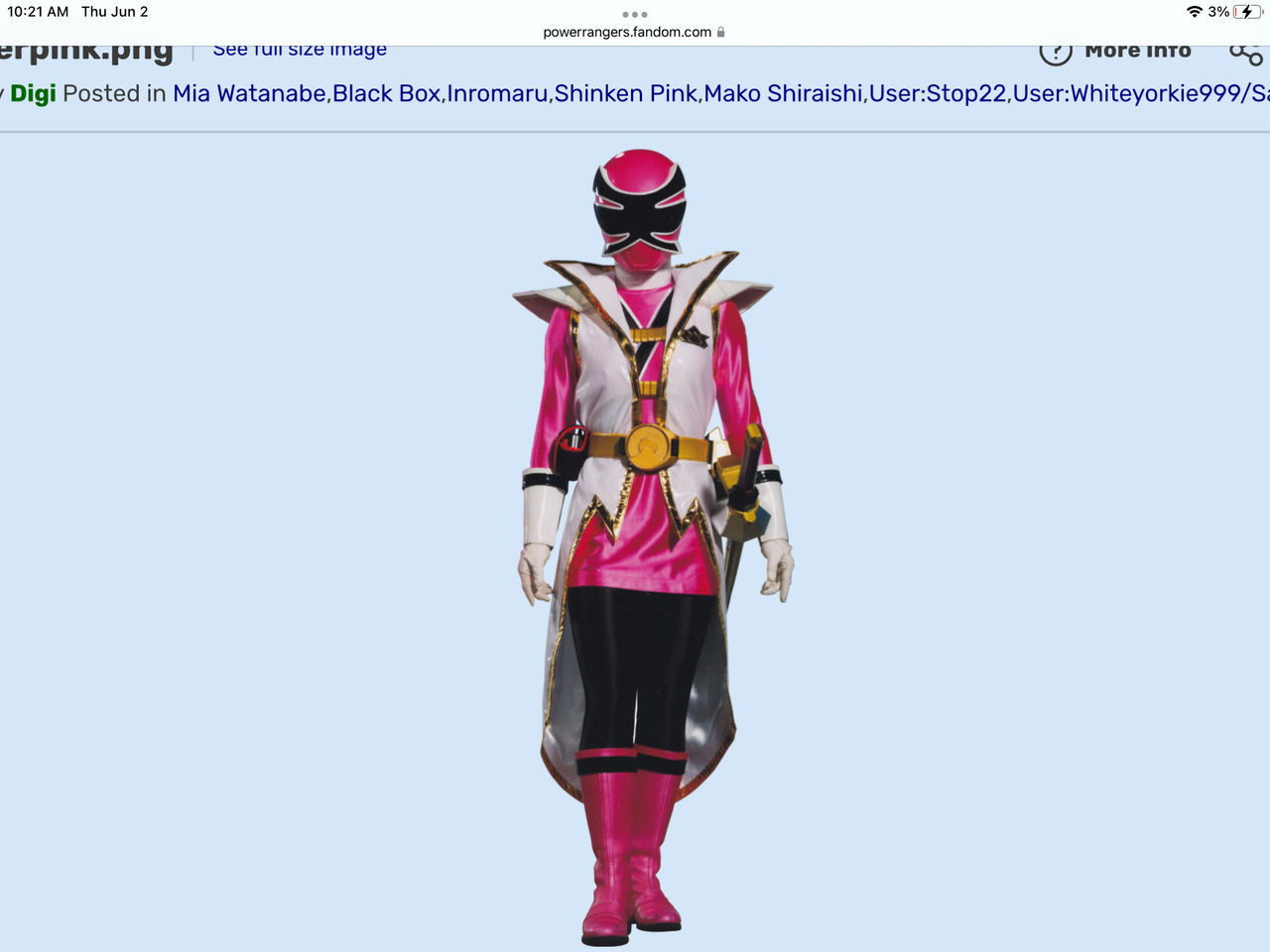 Super pink samurai ranger by thesavagewendigo678 on DeviantArt