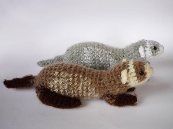 Ferrets by LunasCrafts