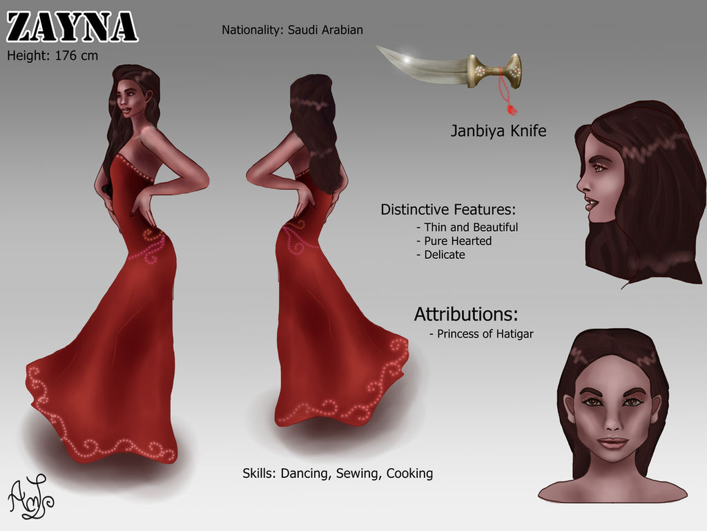 Zayna Concept Art