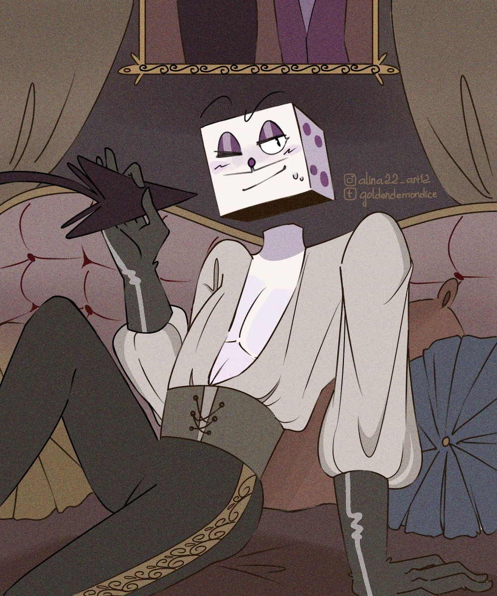 Cuphead: King Dice by Miss-Psyson on DeviantArt