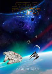 STAR WARS EP.VII POSTER. FAN-ART