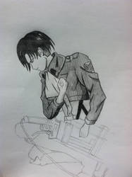 Attack on titan Levi WIP