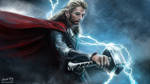 Thor 2 (2013) Digital Painting by minifong