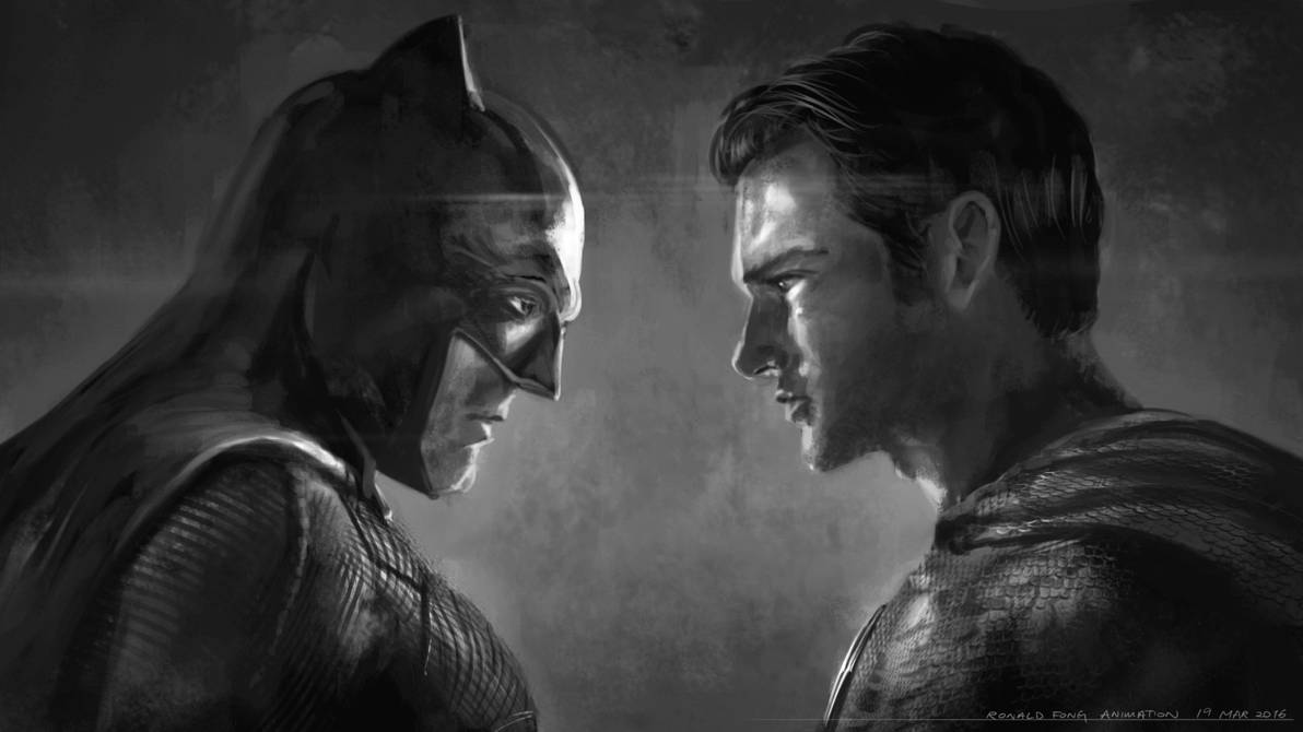 Dawn of Justice - Batman vs Superman by minifong Dawn of Justice - Batman vs Superman by minifong