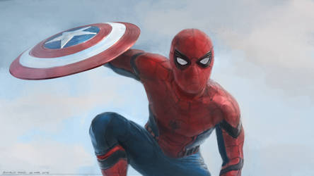 Spiderman Digital Painting