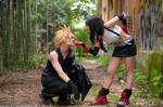 Tifa and Cloud Cosplay by Eyes-0n-Me