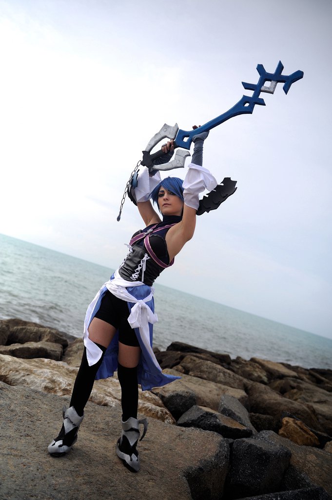 Aqua KHBBS Cosplay