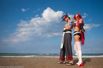 Yoko Ritona and Kamina