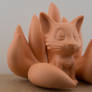 nine tailed fox printed