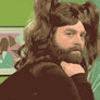 Zach Galifianakis WARPED (animated gif)