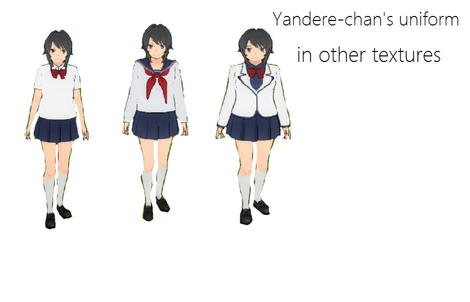 Yandere Simulator Skin Yandere Chans Uniform By Kobatochan09 On