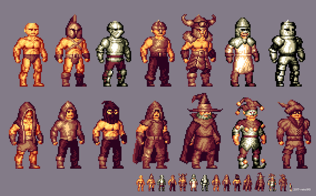 RPG Archetypes by reins910 on DeviantArt