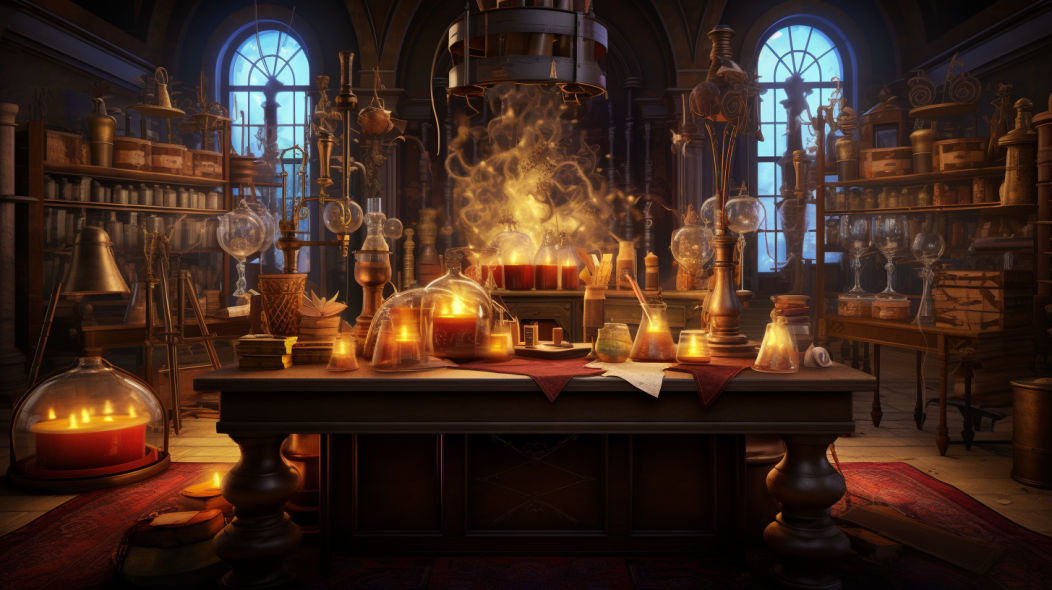 Alchemy Lab Mysteries by InkImagine on DeviantArt