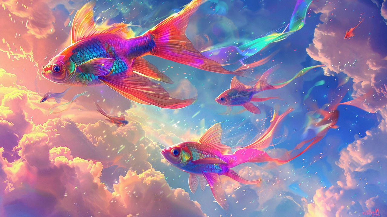 Flying Fish by InkImagine on DeviantArt
