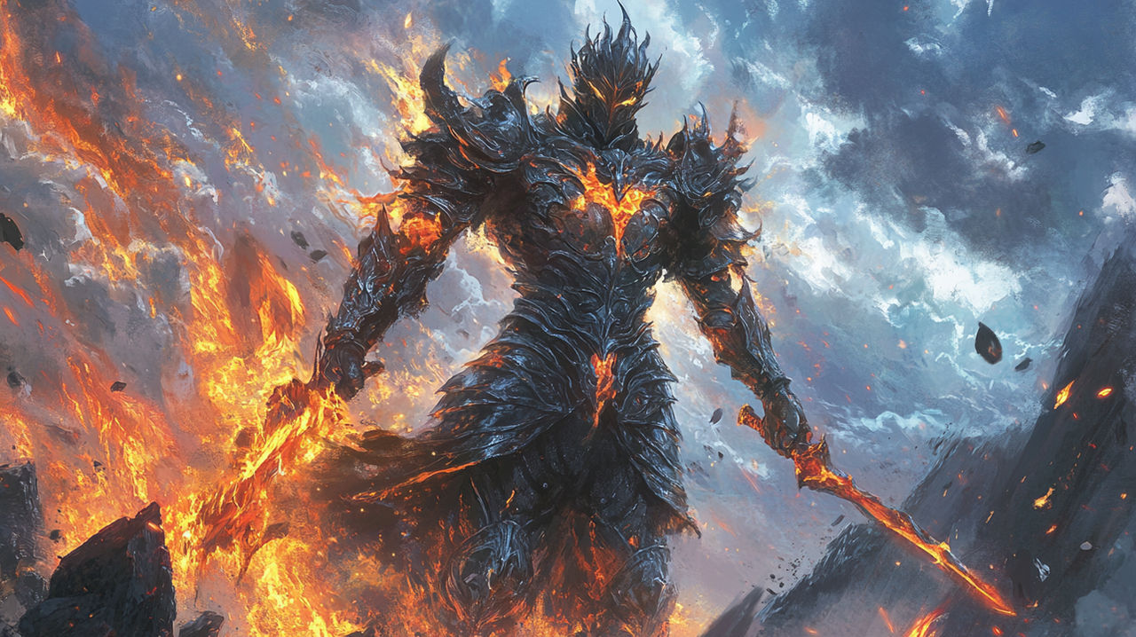 Elemental Class Elemental Warrior: Guardian of Elemental Power by InkImagine on DeviantArt