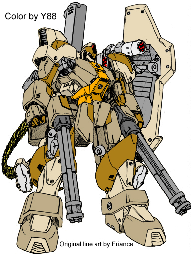 Mecha Shocktrooper II in COLOR