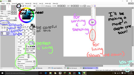 Fast Tips and Tricks for Paint Tool Sai 1