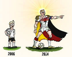 The curious metamorphosis of B. Schweinsteiger