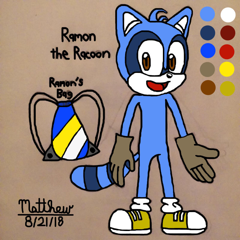 Remus Raccoon Ramon the Raccoon by SilverPhantom36 on DeviantArt