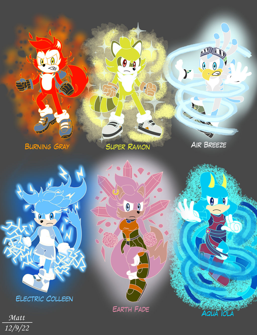 Team Spectral - Super Forms by SilverPhantom36 on DeviantArt