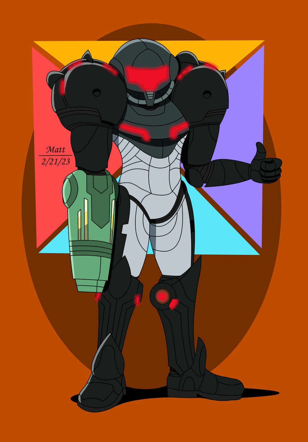 Phazon Metroid Prime - Phazon Suit by SilverPhantom36 on DeviantArt