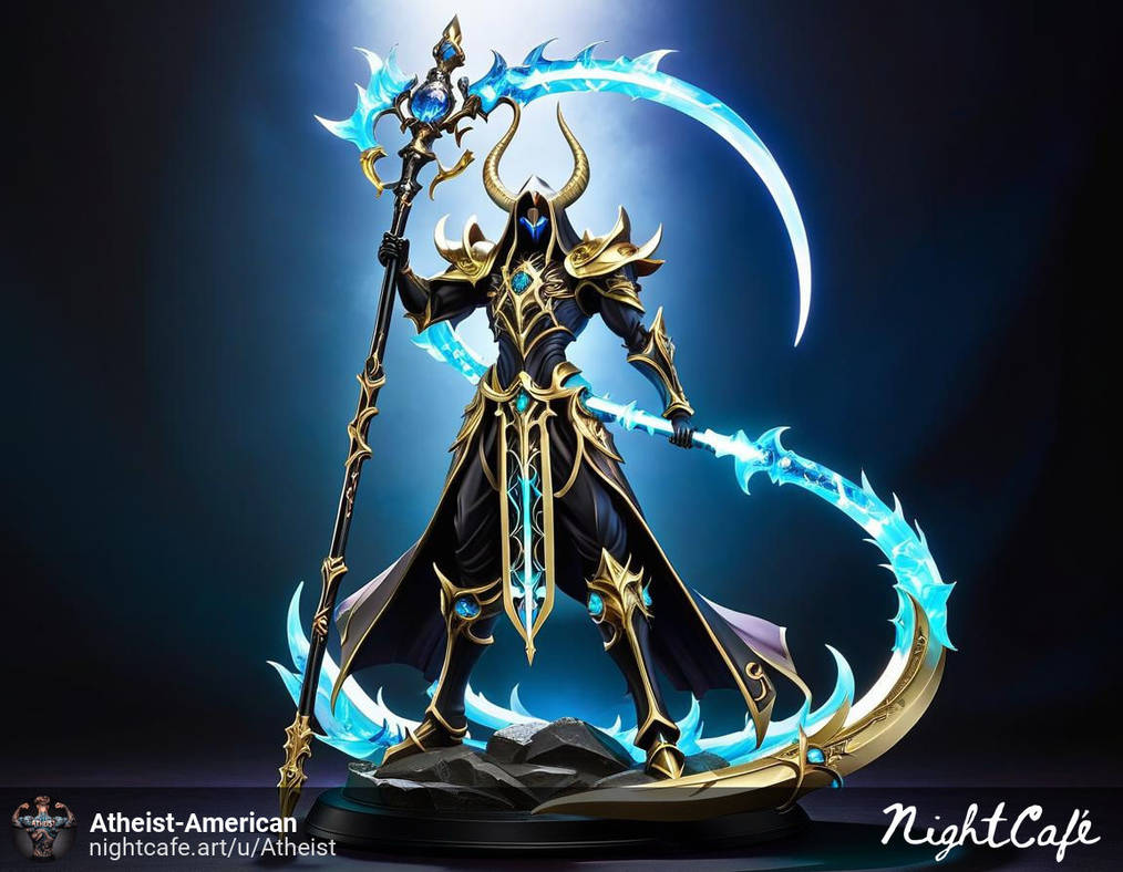 Dual Magic Scythe Wielder by AtheistOutcast on DeviantArt