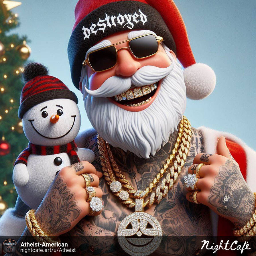 Fantasy Santa Character (destroyed edition) by AtheistOutcast on DeviantArt