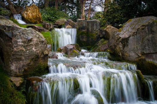 Kyoto Garden Waterfall