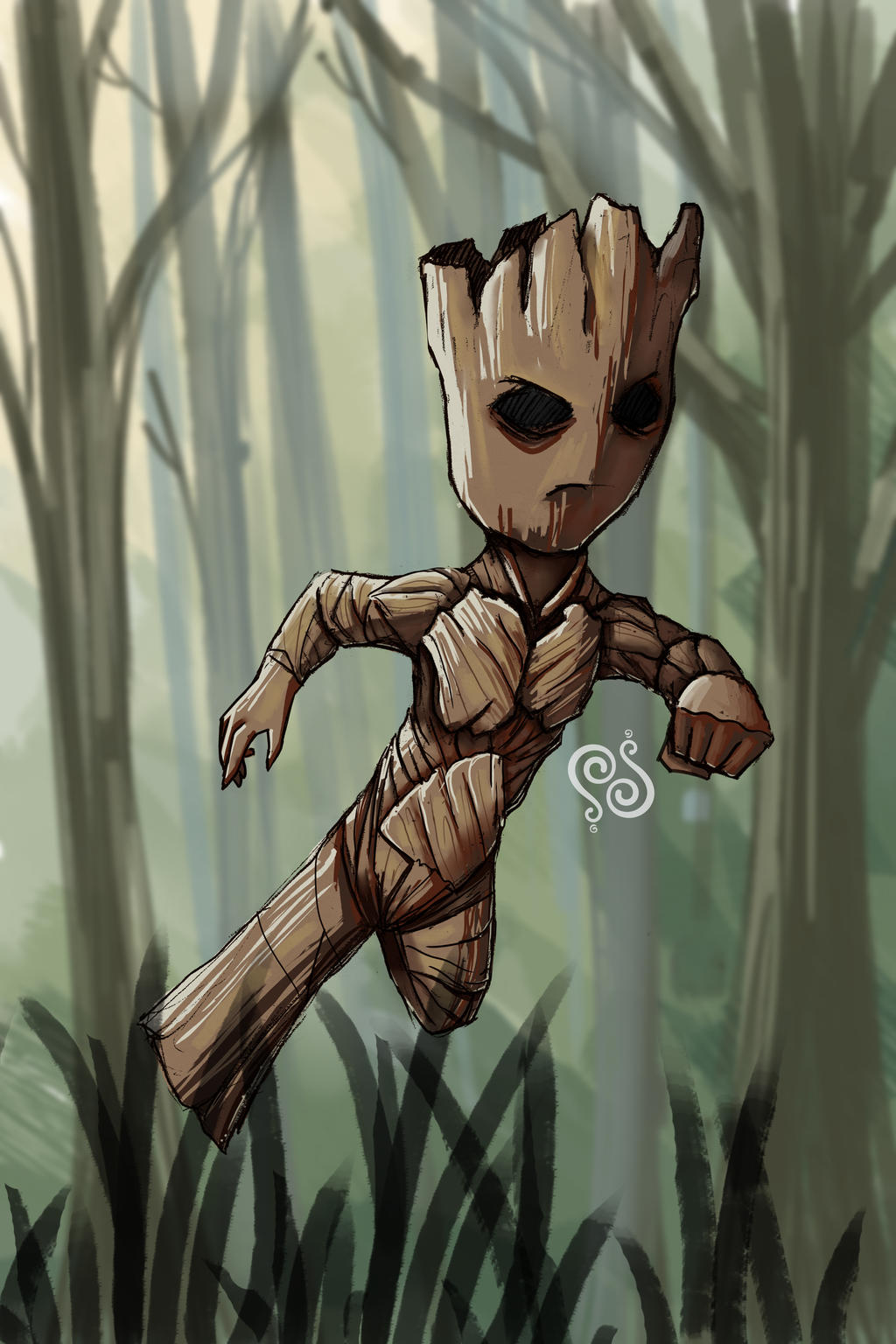 Groot Elemental Tokens by Ka0susama on DeviantArt