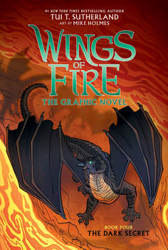 Wings of Fire: The Dark Secret graphic novel cover