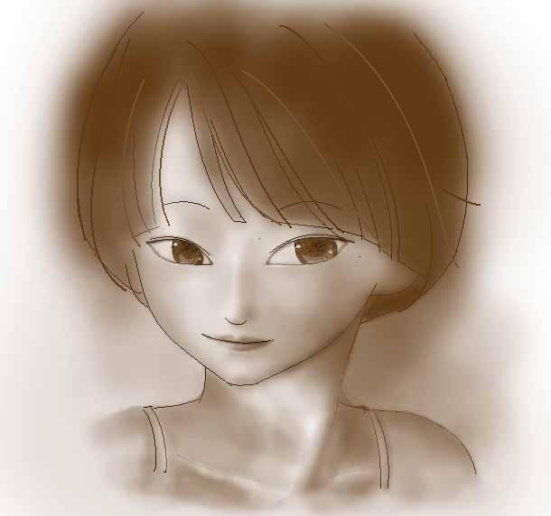 Asian Girl With Short Hair By I Dont Draw On Deviantart