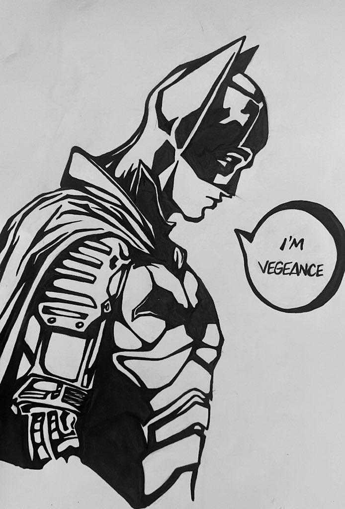 Batman inking by carrillo0 on DeviantArt