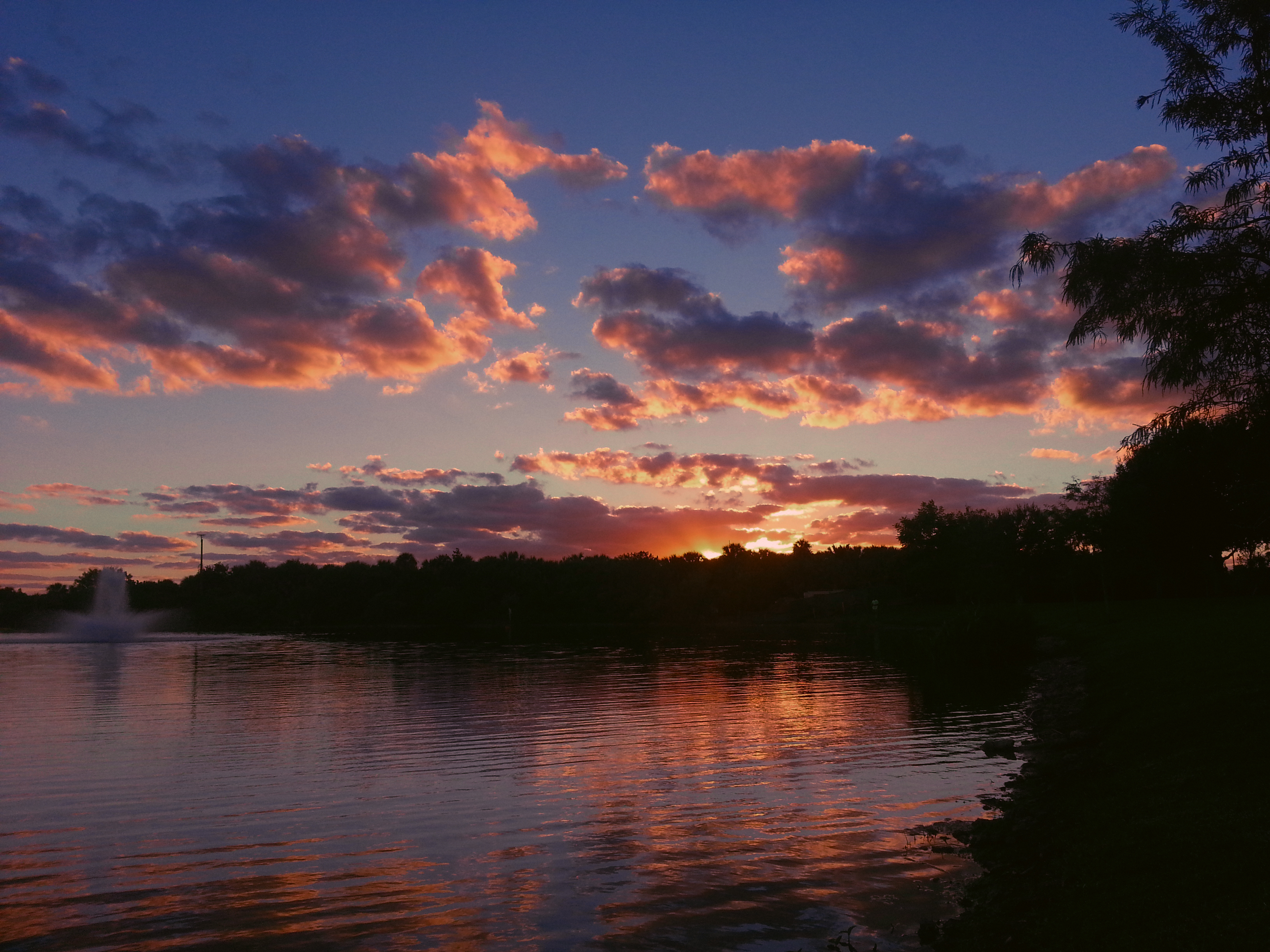 Pink Acid Wash Sunset Again