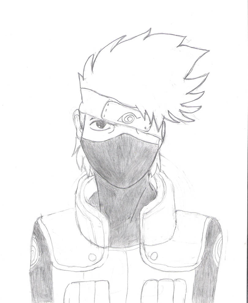 Pencil Drawing Of Kakashi Hatake By Mariseumi On Deviantart