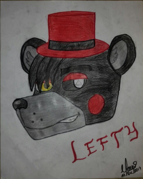 Lefty Reference A Lefty Draw by DeuzFazbear on DeviantArt