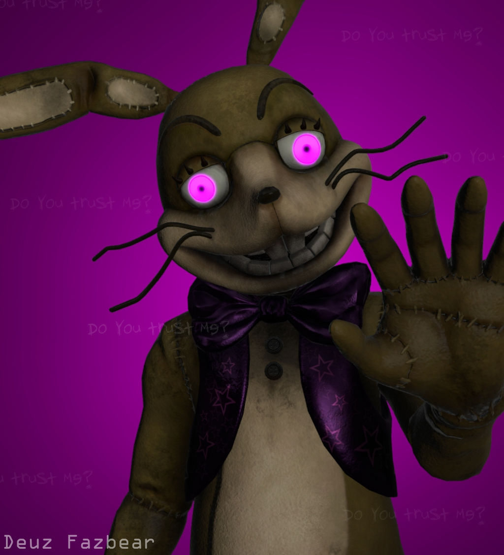 Glitchtrap plays Five Nights at Freddy's 2 in its original form and
