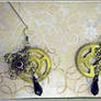 Cog Earrings Remade