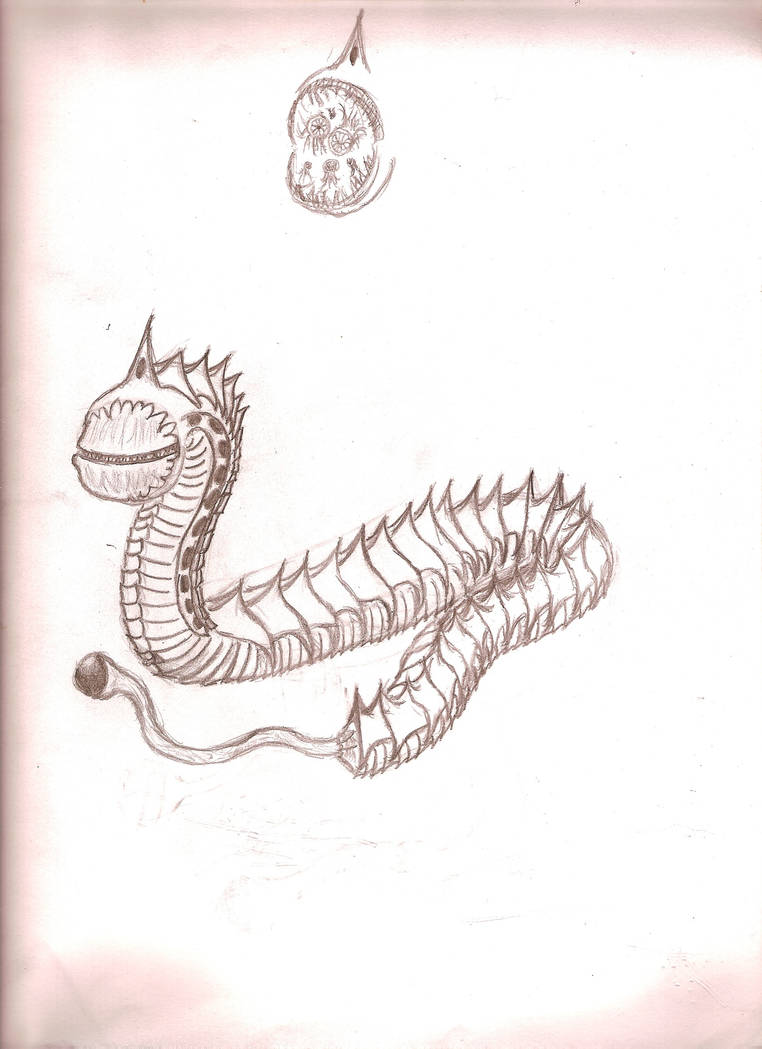 Armored Telepathic Worm SV by mehrunes776 on DeviantArt