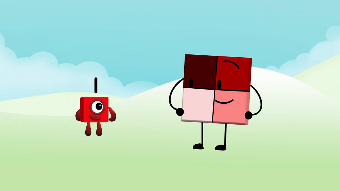 Red meets numberblock 1 from numberblocks by RMCanimation on DeviantArt