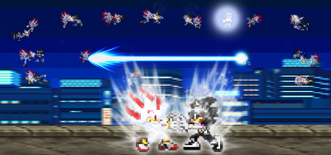 Hyper Shadow Vs Hyper Scourge (fast Fight) by bedehel766 on DeviantArt