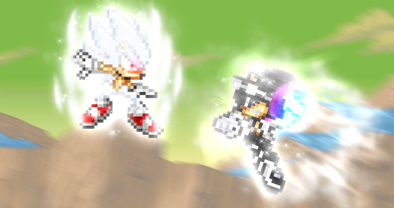 Super Sonic 2 vs Hyper Sonic by TrueBladEdge on DeviantArt