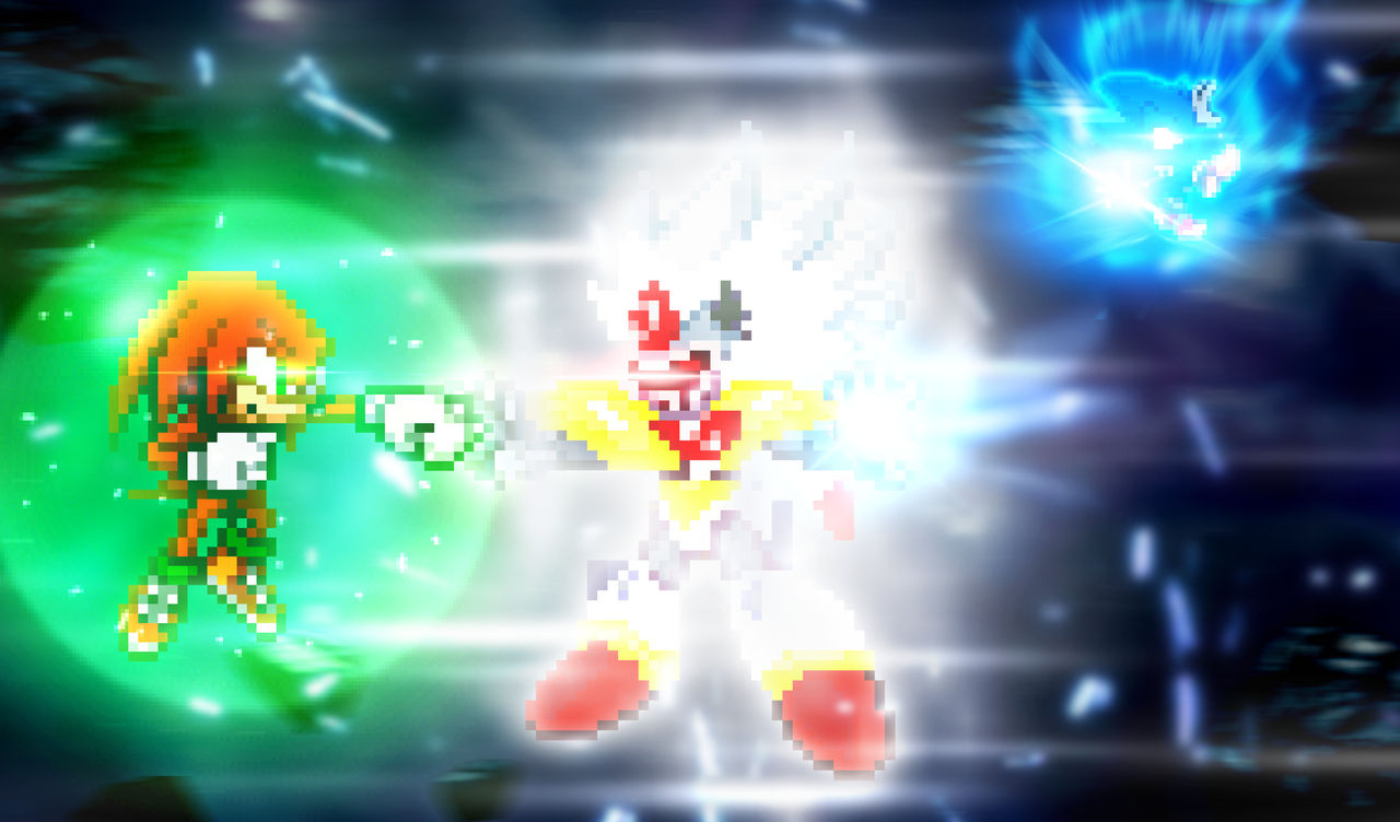 shadic vs metallix(dedgrafic style) by bedehel766 on DeviantArt