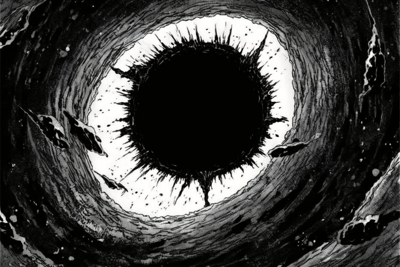 Black Hole Manga Panel by mkiradani on DeviantArt