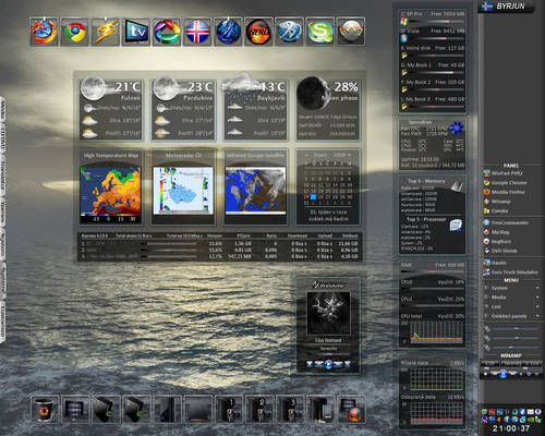 My desktop 23.08.09
