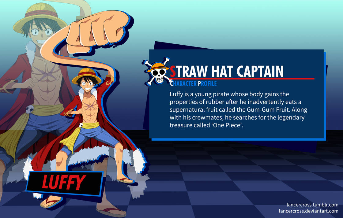 monkey d. luffy- straw hat captain by nectp on... Straw Hat Pirate Monkey D. Luffy! by lancercross on DeviantArt