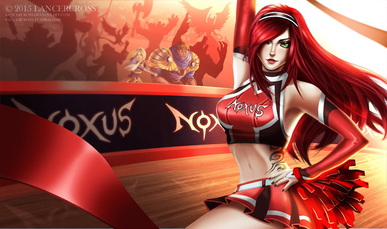 Cheerleader Katarina Skin League of Legends