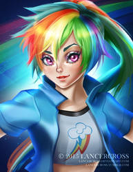 Rainbow Dash Human Version