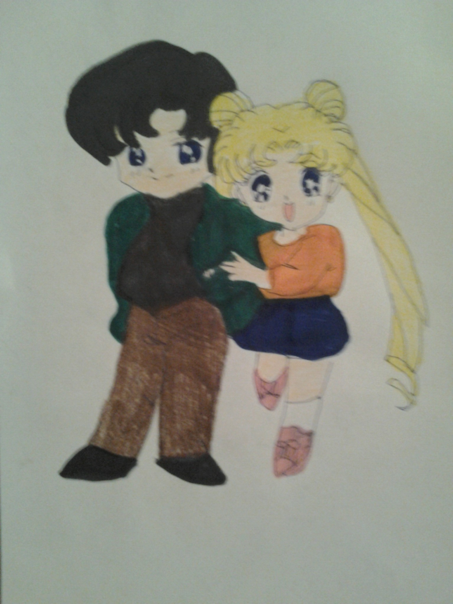 Usagi and Mamoru